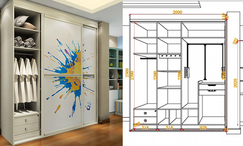 定制衣柜设计图 定制衣柜设计图