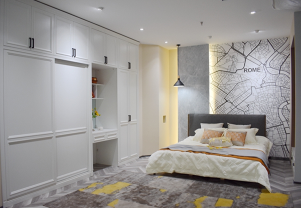 博郡全屋定制移门到顶衣柜 博郡全屋定制移门到顶衣柜