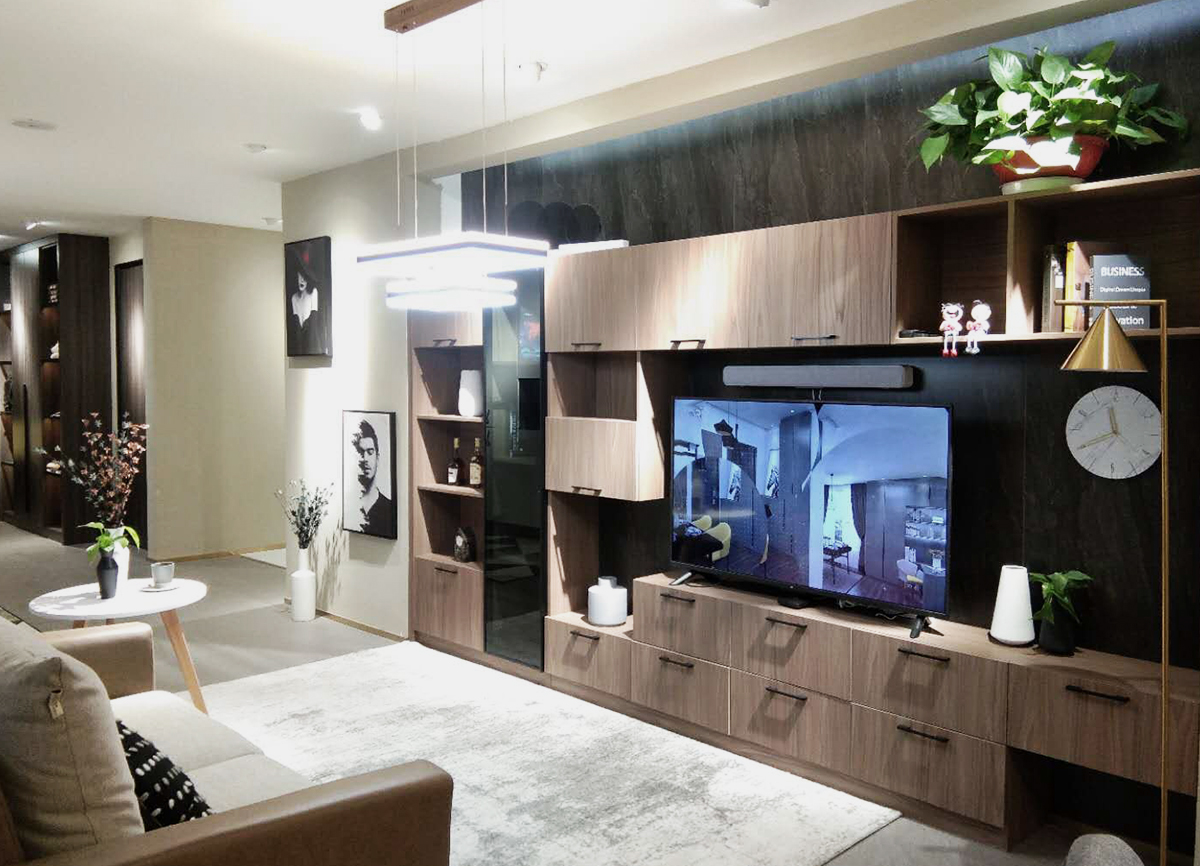 博郡全屋定制西宁专卖店电视柜