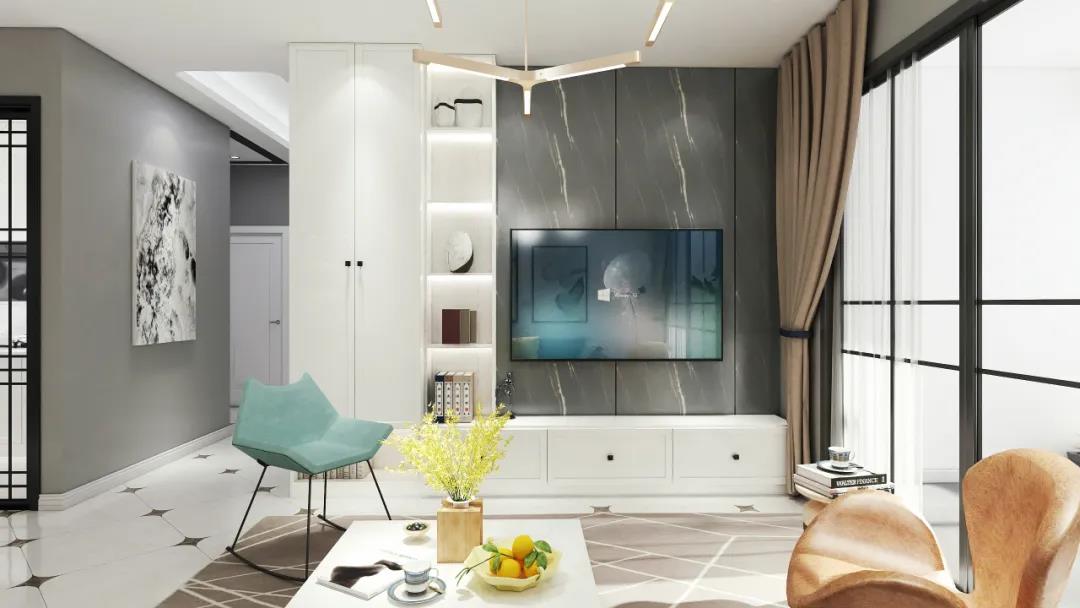 博郡全屋定制客厅空间