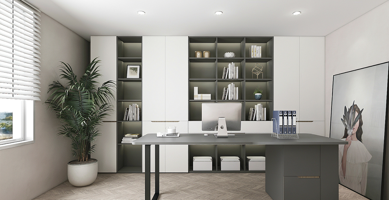 博郡全屋定制4.5设计师培训书房